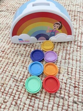 Ms Rachel rainbow color sorter